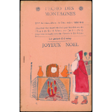 Journal scolaire Freinet. L'écho des montagnes. N°3, décembre, 1953.