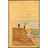 Journal scolaire Freinet. L'écho des montagnes. N°1, septembre octobre, 1954.