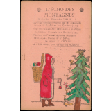 Journal scolaire Freinet. L'écho des montagnes. N°3, décembre, 1954.