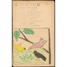 Journal scolaire Freinet. L'écho des montagnes. N°7, avril, 1955.