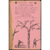 Journal scolaire Freinet. L'écho des montagnes. N°2, novembre, 1956.