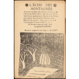 Journal scolaire Freinet. L'écho des montagnes. N°4, janvier, 1957.