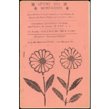 Journal scolaire Freinet. L'écho des montagnes. N°6, avril mai, 1962.
