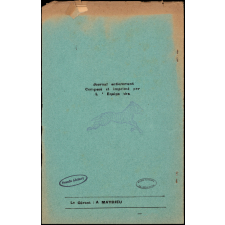 Journal scolaire Freinet. L'écho du Bugey. N°24, janvier, 1951.