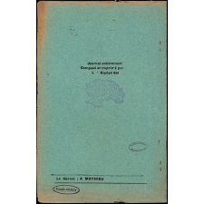 Journal scolaire Freinet. L'écho du Bugey. N°25, février mars, 1951.