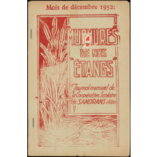 Journal scolaire Freinet. Murmures de nos étangs. Décembre, 1952.