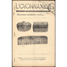 Journal scolaire Freinet. L'oyonnaxien. [1948].