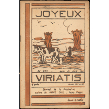 Journal scolaire Freinet. Joyeux viriatis. N°11, janvier, 1951.