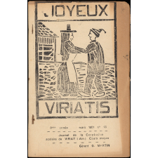 Journal scolaire Freinet. Joyeux viriatis. N°13, mars, 1951.