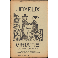 Journal scolaire Freinet. Joyeux viriatis. N°14, avril, 1951.