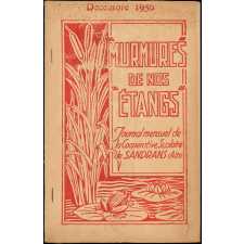 Journal scolaire Freinet. Murmures de nos étangs. Décembre, 1950.