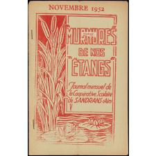 Journal scolaire Freinet. Murmures de nos étangs. Novembre, 1952.