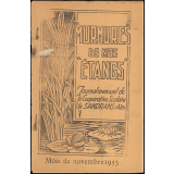 Journal scolaire Freinet. Murmures de nos étangs. Novembre, 1953.