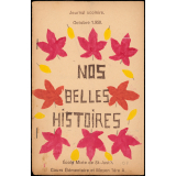 Journal scolaire Freinet. Nos belles histoires. Octobre, 1950.
