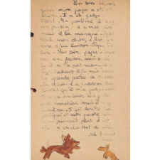 Journal scolaire Freinet. Poussins bressans. [1950].