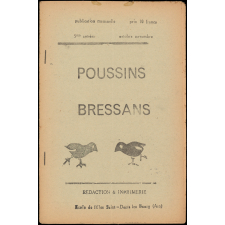 Journal scolaire Freinet. Poussins bressans. Octobre novembre, [1950].