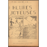 Journal scolaire Freinet. Heures joyeuses. N°27, janvier, 1951.