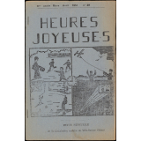 Journal scolaire Freinet. Heures joyeuses. N°28, mars avril, 1951.
