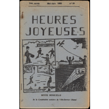 Journal scolaire Freinet. Heures joyeuses. N°34, mai juin, 1952.