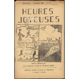 Journal scolaire Freinet. Heures joyeuses. N°41, novembre, 1953.