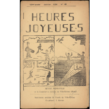 Journal scolaire Freinet. Heures joyeuses. N°43, janvier, 1954.
