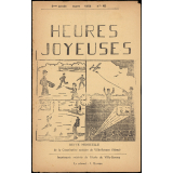 Journal scolaire Freinet. Heures joyeuses. N°45, mars, 1954.
