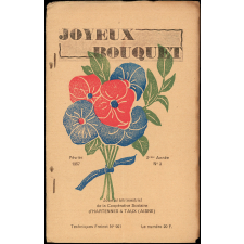 Journal scolaire Freinet. Joyeux bouquet. N°3, février, 1957.