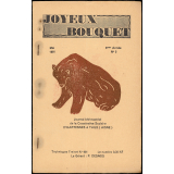 Journal scolaire Freinet. Joyeux bouquet. N°5, mai, 1961.