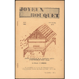 Journal scolaire Freinet. Joyeux bouquet. N°5, juin, 1962.
