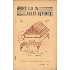 Journal scolaire Freinet. Joyeux bouquet. N°5, juin, 1962.