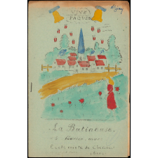 Journal scolaire Freinet. La butineuse. N°5, février mars, [1951].