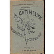 Journal scolaire Freinet. La butineuse. N°4, janvier, [1951].