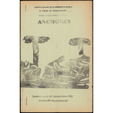 Journal scolaire Freinet. Anémones. N°1, janvier février, 1955.