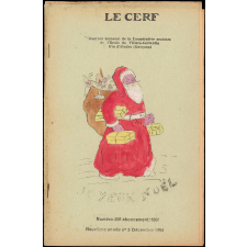 Journal scolaire Freinet. Le cerf. N°3, décembre, 1954.