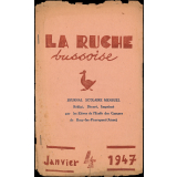 Journal scolaire Freinet. La ruche bussoise. N°4, janvier, 1947.