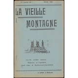 Journal scolaire Freinet. La vieille montagne. N°1, février, 1954.