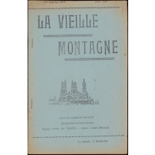 Journal scolaire Freinet. La vieille montagne. N°4, juin, 1954.
