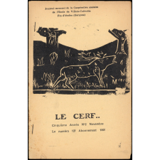Journal scolaire Freinet. Le cerf. N°2, novembre, [1950].