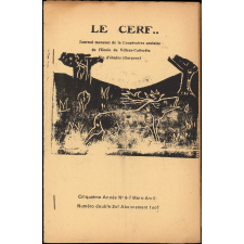 Journal scolaire Freinet. Le cerf. N°6-7, mars avril, [1951].