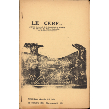 Journal scolaire Freinet. Le cerf. N°8, juin, [1951].