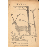 Journal scolaire Freinet. Le cerf. N°2, novembre, 1952.