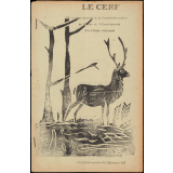 Journal scolaire Freinet. Le cerf. N°1, octobre, 1953.