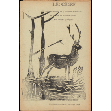 Journal scolaire Freinet. Le cerf. N°1, octobre, 1953.