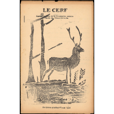 Journal scolaire Freinet. Le cerf. N°7, mai, 1954.