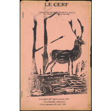 Journal scolaire Freinet. Le cerf. N°8, juin, 1954.