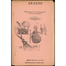 Journal scolaire Freinet. Le cerf. N°5, février, 1955.