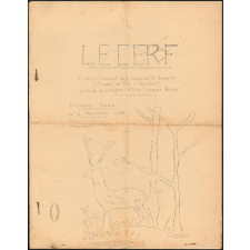 Journal scolaire Freinet. Le cerf. N°2, novembre, 1955.