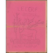 Journal scolaire Freinet. Le cerf. N°1, octobre, 1956.