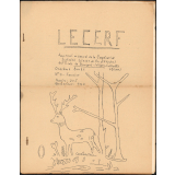 Journal scolaire Freinet. Le cerf. N°4, janvier, [1957].