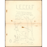 Journal scolaire Freinet. Le cerf. N°5, février, [1957].